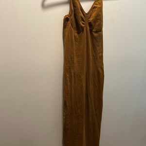 Brown Sleeveless Yitty Shape Wear Dress